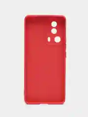 Коралловый чехол для Xiaomi 13 Lite силиконовый (Ксиоми 13 лайт), силиконовый, c защитой камеры