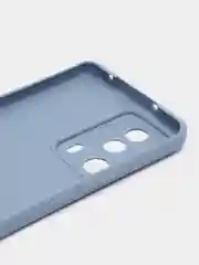 Синий меланж чехол для Xiaomi 13 Lite силиконовый (Ксиоми 13 лайт), силиконовый, c защитой камеры