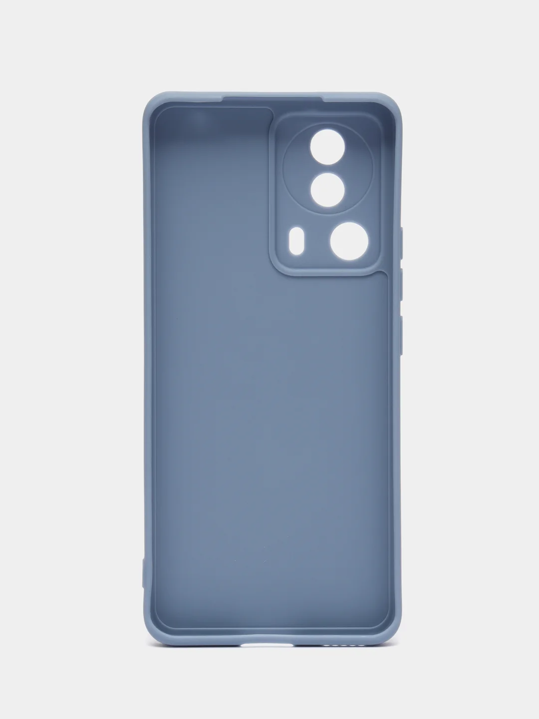 Синий меланж чехол для Xiaomi 13 Lite силиконовый (Ксиоми 13 лайт), силиконовый, c защитой камеры