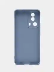 Синий меланж чехол для Xiaomi 13 Lite силиконовый (Ксиоми 13 лайт), силиконовый, c защитой камеры