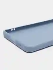 Синий меланж чехол для Xiaomi 13 Lite силиконовый (Ксиоми 13 лайт), силиконовый, c защитой камеры