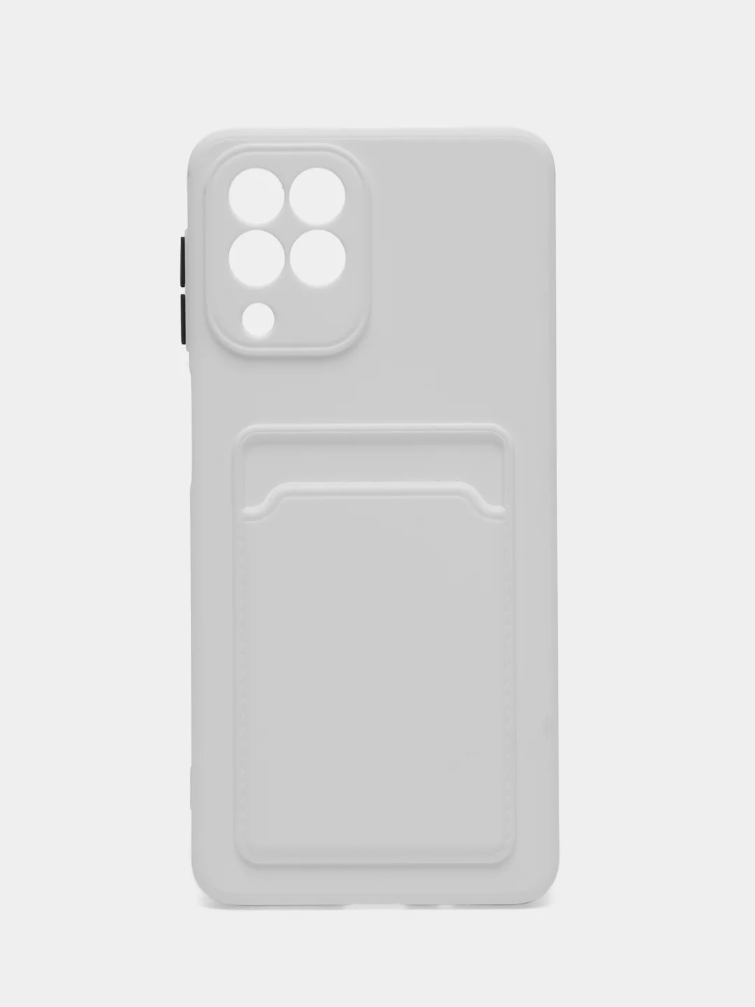 Белый силиконовый чехол для Samsung Galaxy M53 5G (Самсунг Галакси М53 5Ж) матовый