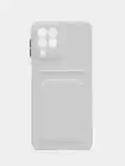 Белый силиконовый чехол для Samsung Galaxy M53 5G (Самсунг Галакси М53 5Ж) матовый
