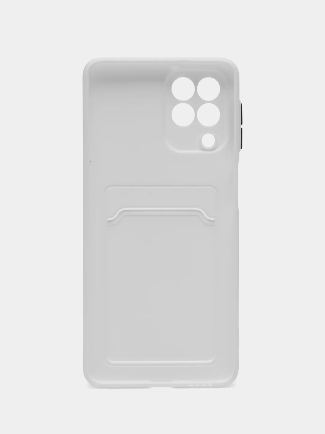 Белый силиконовый чехол для Samsung Galaxy M53 5G (Самсунг Галакси М53 5Ж) матовый