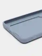 Синий меланж силиконовый чехол для Samsung Galaxy M53 5G (Самсунг Галакси М53 5Ж) матовый