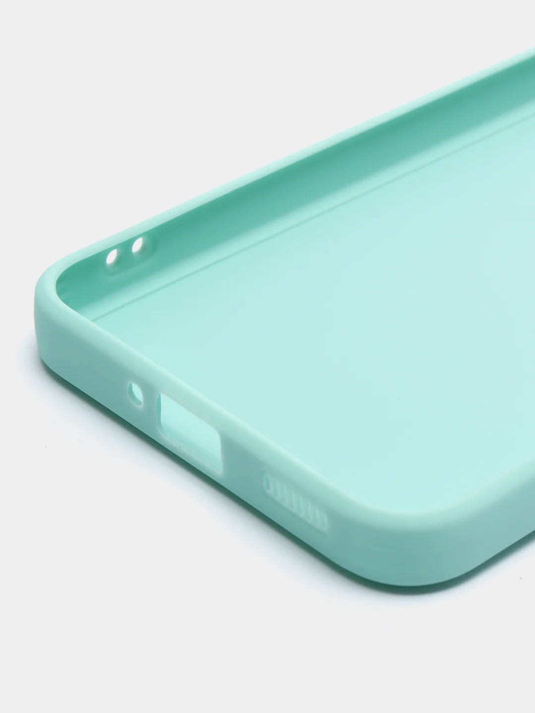 Мятный чехол для Xiaomi 13, силиконовый, (Ксиоми 13), c защитой камеры