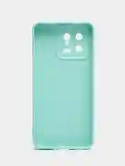 Мятный чехол для Xiaomi 13, силиконовый, (Ксиоми 13), c защитой камеры