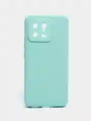 Мятный чехол для Xiaomi 13, силиконовый, (Ксиоми 13), c защитой камеры