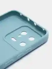 Светло-синий чехол для Xiaomi 13, силиконовый, (Ксиоми 13), c защитой камеры