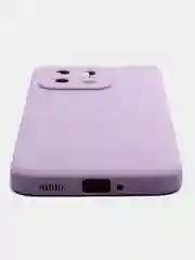 Лавандовый чехол для Xiaomi 13, силиконовый, (Ксиоми 13), c защитой камеры