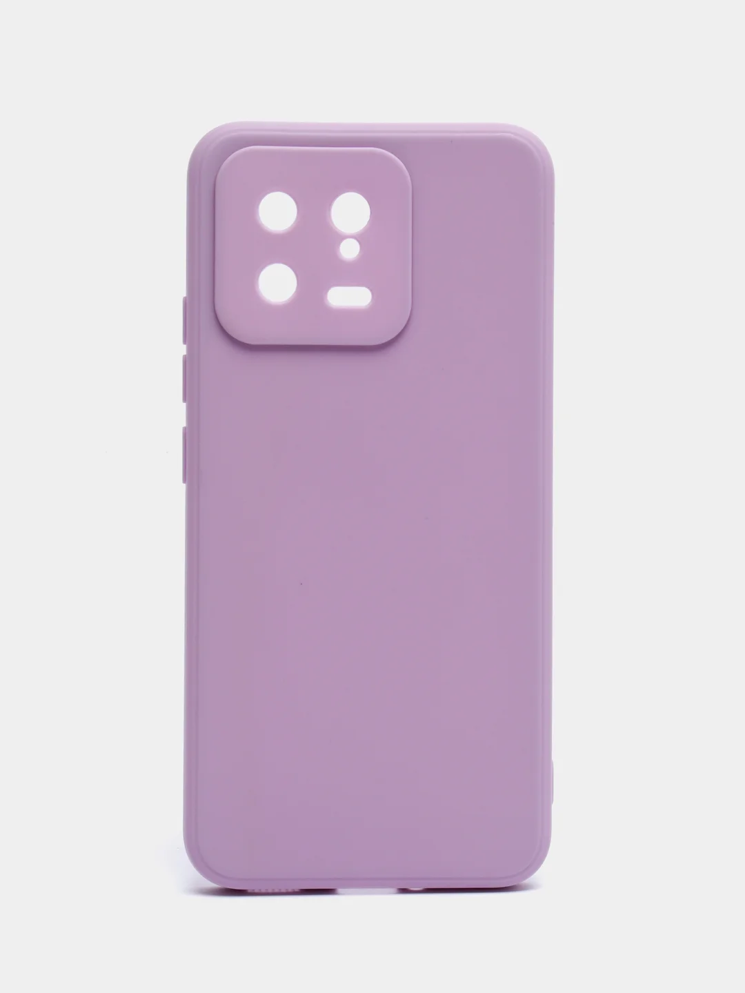 Лавандовый чехол для Xiaomi 13, силиконовый, (Ксиоми 13), c защитой камеры