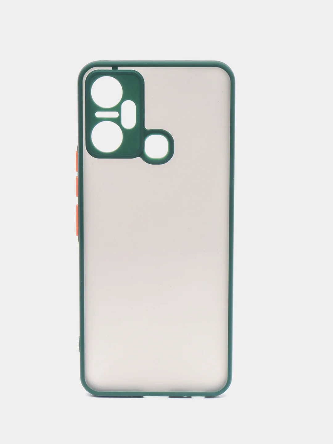 Морской чехол Infinix Smart 6 Plus Инфиникс Смарт 6 Плюс, пластиковый матовый с цветными кнопками