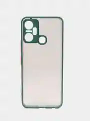 Морской чехол Infinix Smart 6 Plus Инфиникс Смарт 6 Плюс, пластиковый матовый с цветными кнопками