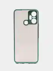 Морской чехол Infinix Smart 6 Plus Инфиникс Смарт 6 Плюс, пластиковый матовый с цветными кнопками
