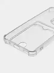Марсала чехол для Huawei Honor X8a (Хуавей Хонор Х8а) прозрачный, с карманом для карты