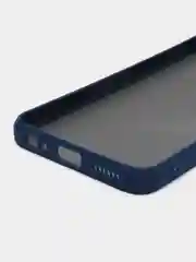Темно-синий чехол Infinix Hot 12i, Инфиникс Хот 12Ай, пластиковый, матовый