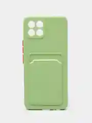 Зеленый силиконовый чехол для Infinix Smart 6 HD (Инфиникс Смарт 6 ХД)