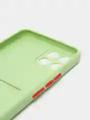 Зеленый силиконовый чехол для Infinix Smart 6 HD (Инфиникс Смарт 6 ХД)