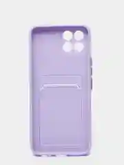 Лавандовый силиконовый чехол для Infinix Smart 6 HD (Инфиникс Смарт 6 ХД)
