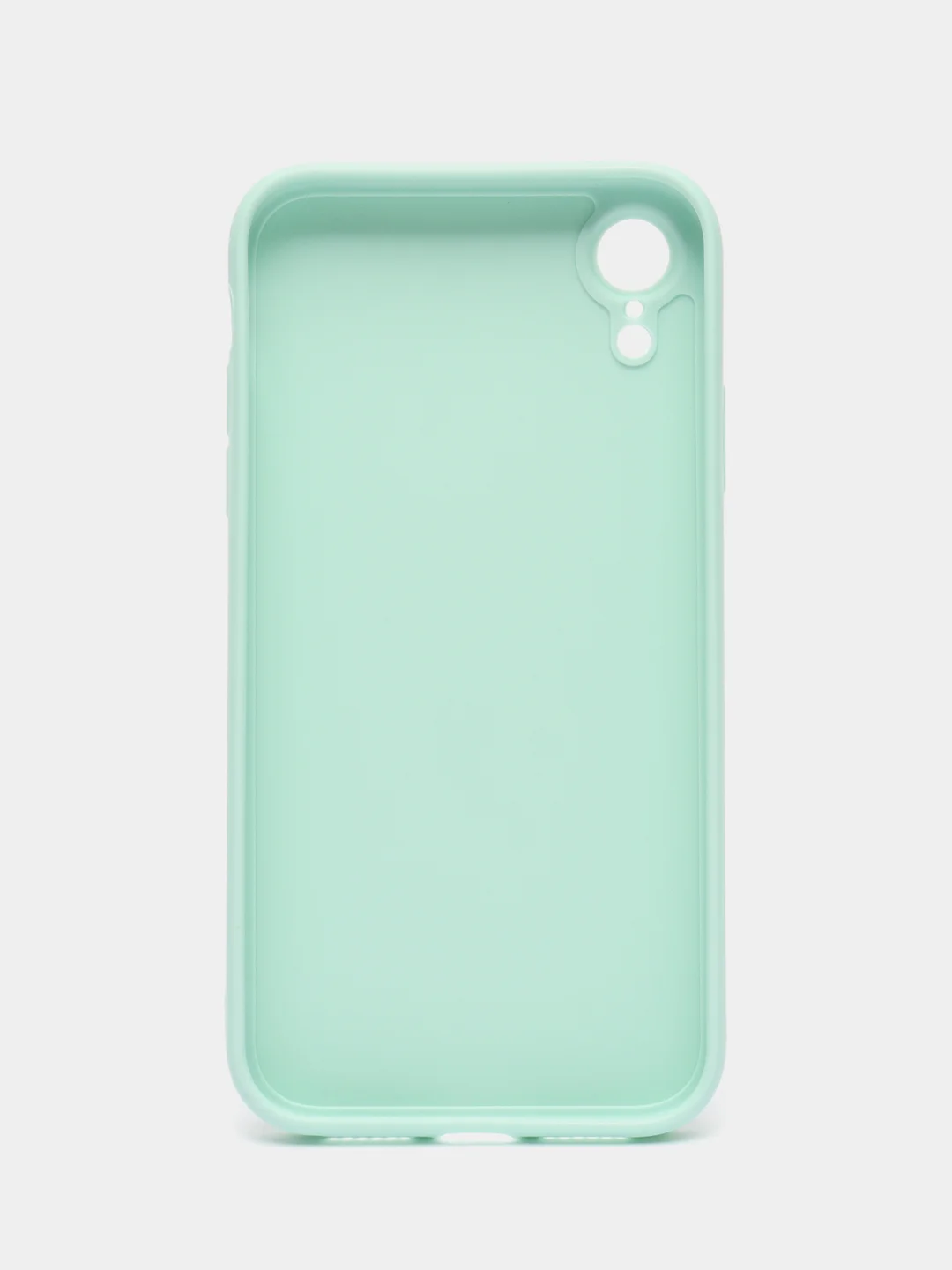 Мятный чехол для iPhone XR (Айфон хр), силиконовый, айфон