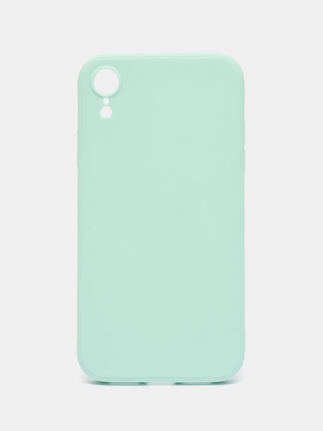 Мятный чехол для iPhone XR (Айфон хр), силиконовый, айфон