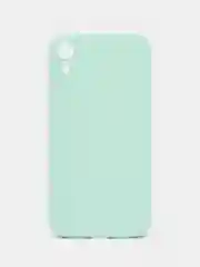 Мятный чехол для iPhone XR (Айфон хр), силиконовый, айфон