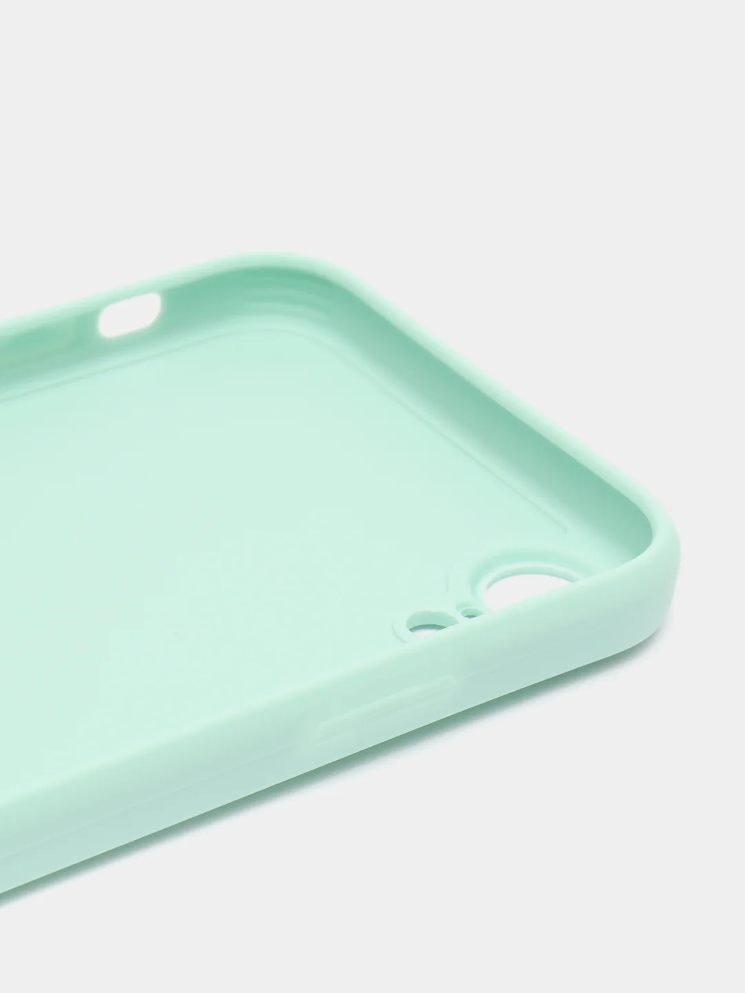 Мятный чехол для iPhone XR (Айфон хр), силиконовый, айфон