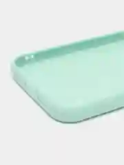Мятный чехол для iPhone XR (Айфон хр), силиконовый, айфон