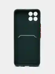Тёмно-зелёный силиконовый чехол для Infinix Smart 6 HD (Инфиникс Смарт 6 ХД)
