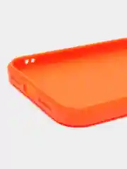 Оранжевый чехол для iPhone XR (Айфон хр), силиконовый, айфон