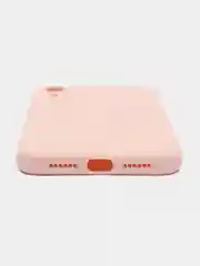 Пудровый чехол для iPhone XR (Айфон хр), силиконовый, айфон