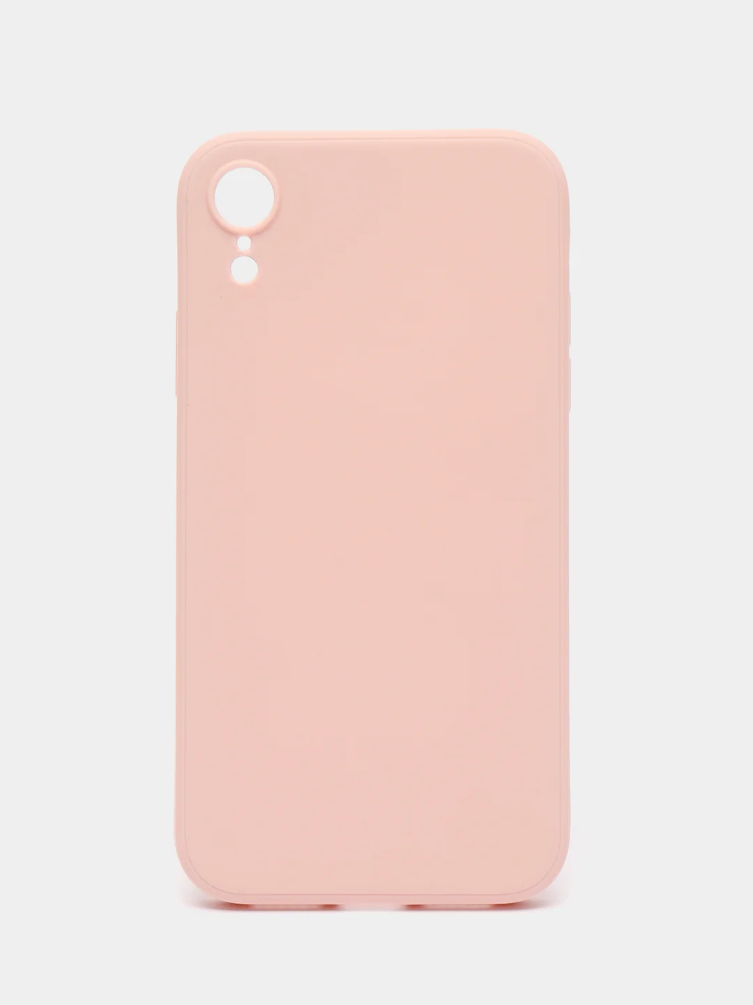 Пудровый чехол для iPhone XR (Айфон хр), силиконовый, айфон