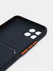 Темно-синий силиконовый чехол для Infinix Smart 6 HD (Инфиникс Смарт 6 ХД)
