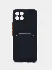 Темно-синий силиконовый чехол для Infinix Smart 6 HD (Инфиникс Смарт 6 ХД)