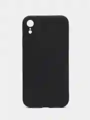 Черный чехол для iPhone XR (Айфон хр), силиконовый, айфон
