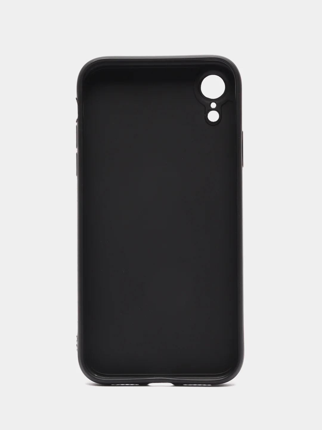 Черный чехол для iPhone XR (Айфон хр), силиконовый, айфон