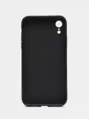 Черный чехол для iPhone XR (Айфон хр), силиконовый, айфон