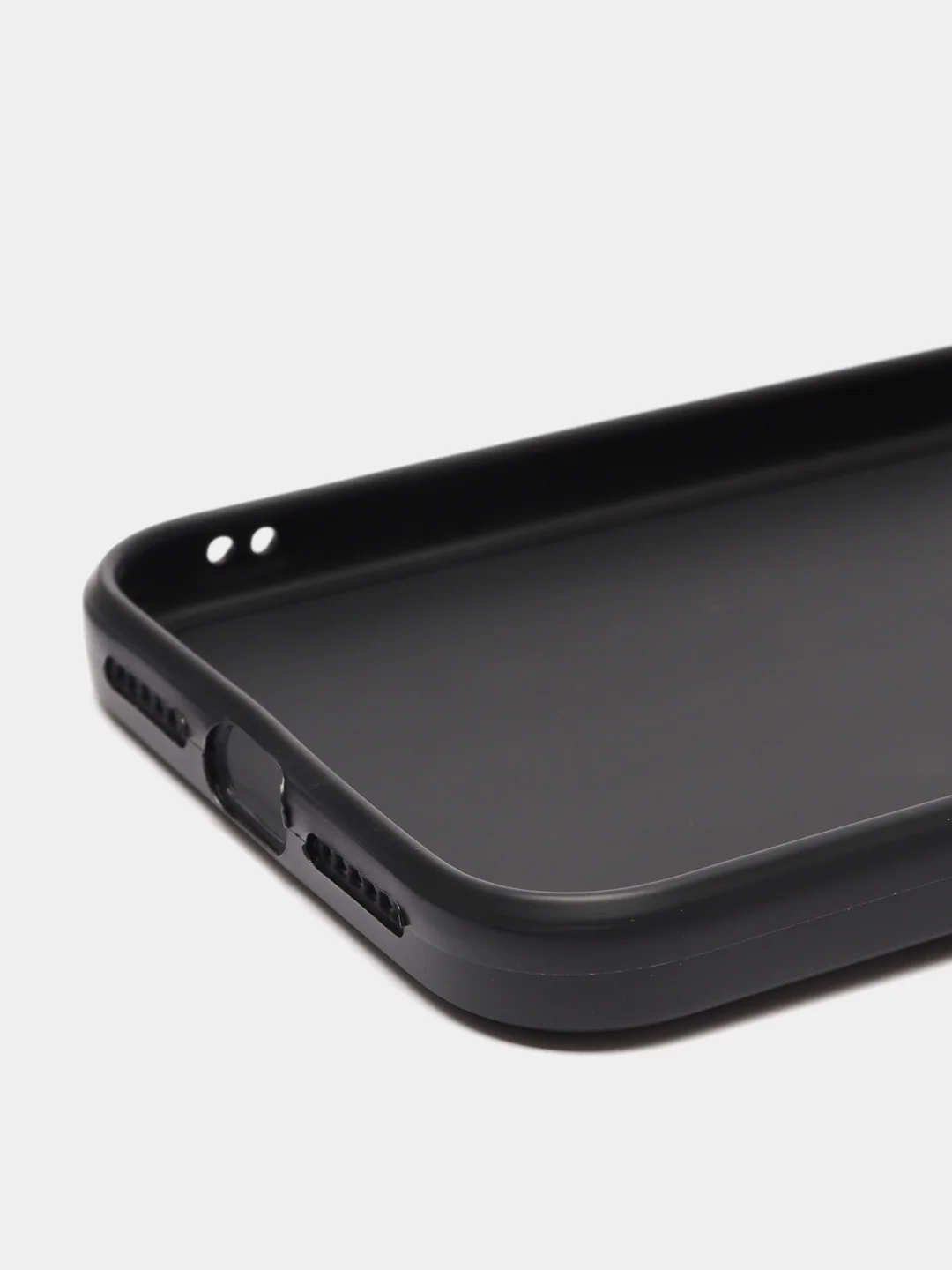 Черный чехол для iPhone XR (Айфон хр), силиконовый, айфон
