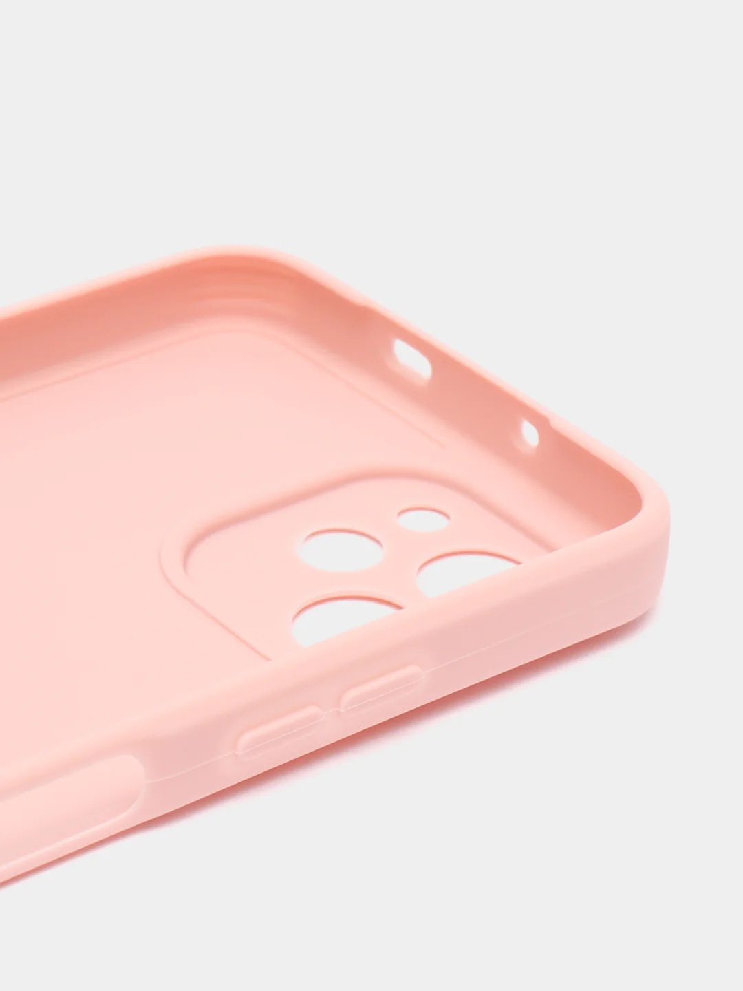Пудровый силиконовый чехол для HUAWEI Nova Y61 (Хуавей Нова У61), прозрачный