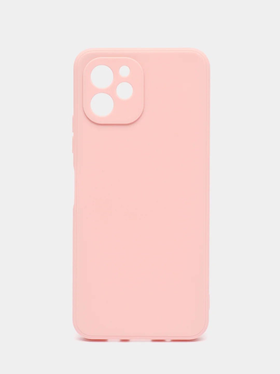 Пудровый силиконовый чехол для HUAWEI Nova Y61 (Хуавей Нова У61), прозрачный