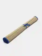 Синий коврик пляжный 60x180 см, солома