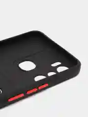 Черный силиконовый чехол для Infinix Hot 20 Play 4G (Инфиникс Хот 20 плей)
