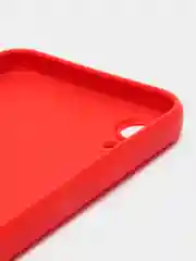 Красный чехол для iPhone XR (Айфон хр), силиконовый, айфон