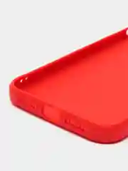 Красный чехол для iPhone XR (Айфон хр), силиконовый, айфон