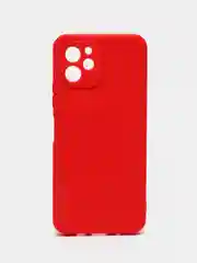 Красный силиконовый чехол для HUAWEI Nova Y61 (Хуавей Нова У61), прозрачный