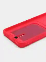 Фуксия силиконовый противоударный чехол для Samsung Galaxy A23 (Самсунг А23) с карманом