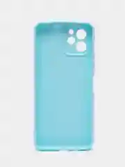 Голубой силиконовый чехол для HUAWEI Nova Y61 (Хуавей Нова У61), прозрачный