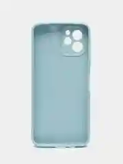 Светло-синий силиконовый чехол для HUAWEI Nova Y61 (Хуавей Нова У61), прозрачный