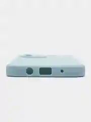 Светло-синий силиконовый чехол для HUAWEI Nova Y61 (Хуавей Нова У61), прозрачный