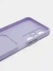 Лавандовый силиконовый чехол для Infinix Hot 20S, (Инфиникс Хот 20с), прозрачный